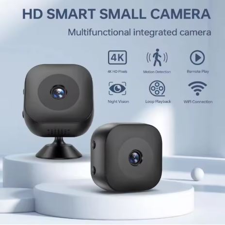 CAM8X - 4K Mini caméra de sécurité