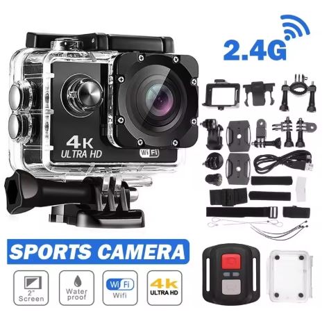 CAM8X - Caméra d'action Ultra HD 4K/30fps